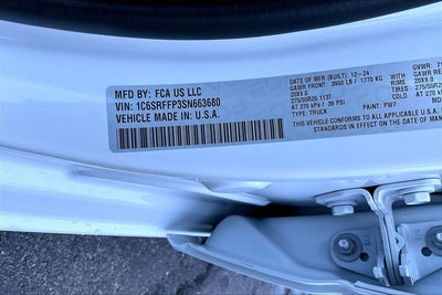 2025 RAM 1500 Big Horn