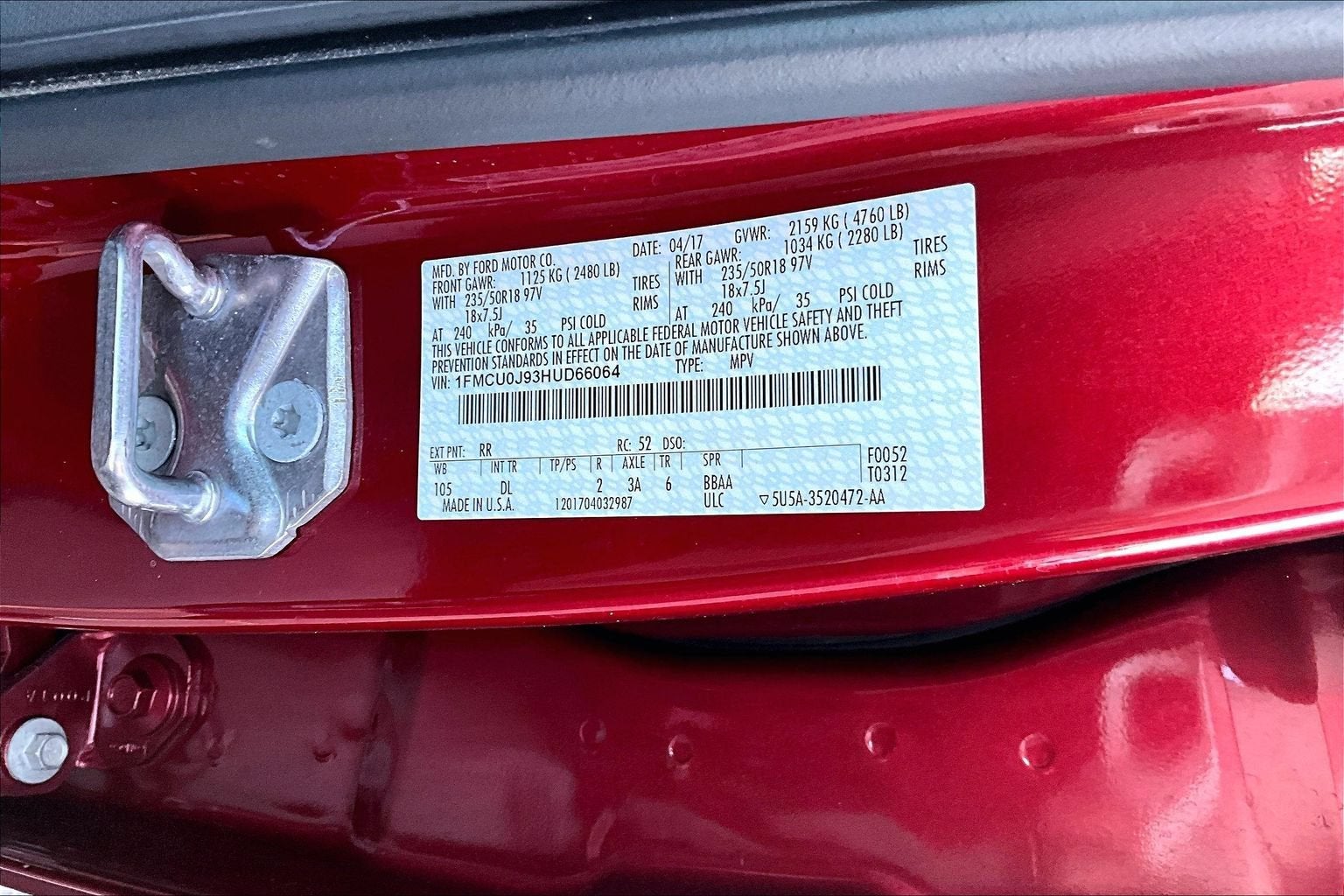 2017 Ford Escape Titanium