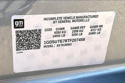 2026 GMC Sierra 3500 HD SLE DRW