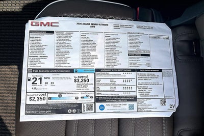 2026 GMC Acadia Denali Ultimate