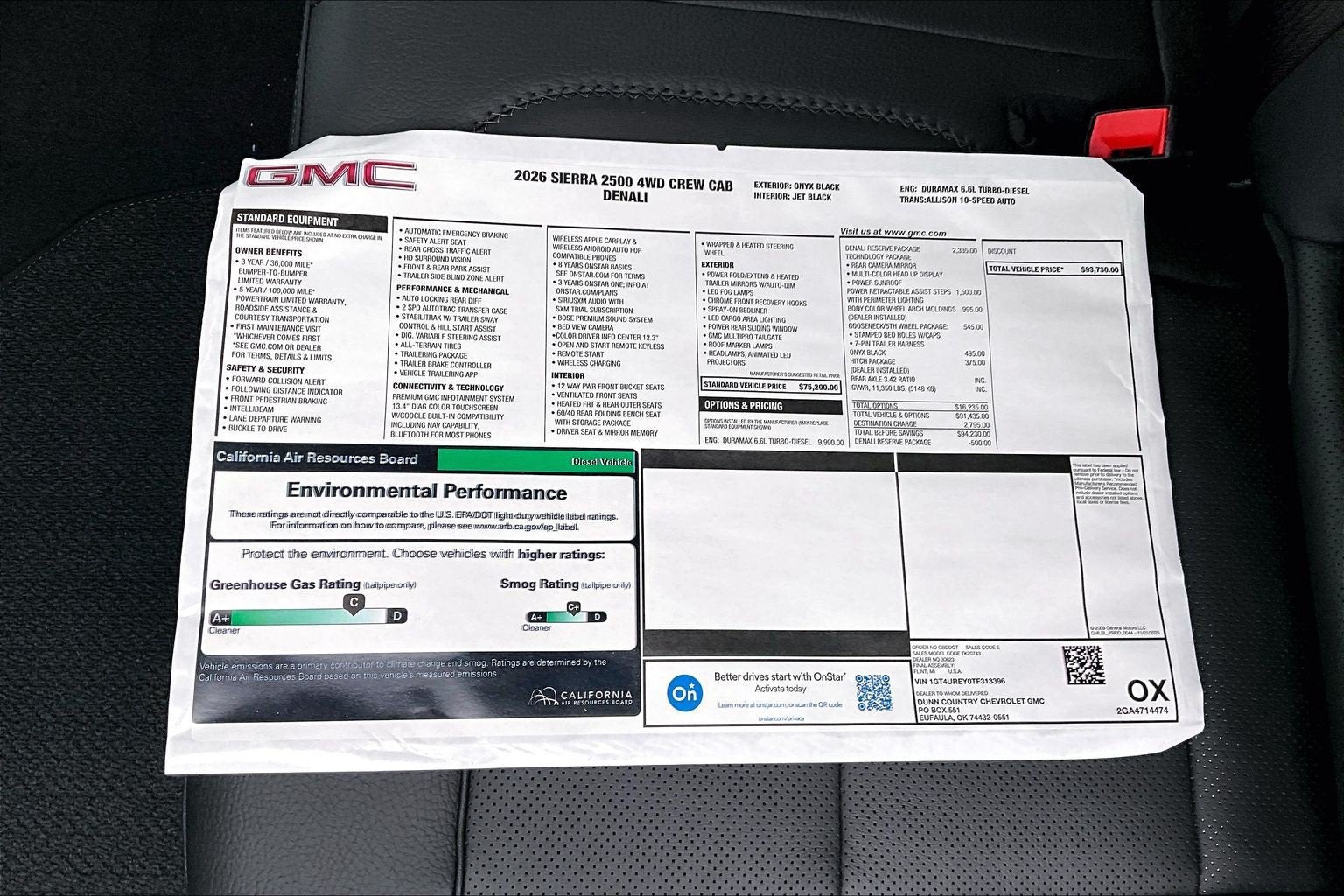 2026 GMC Sierra 2500 HD Denali