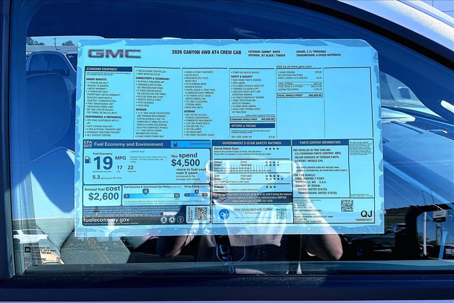 2026 GMC Canyon AT4